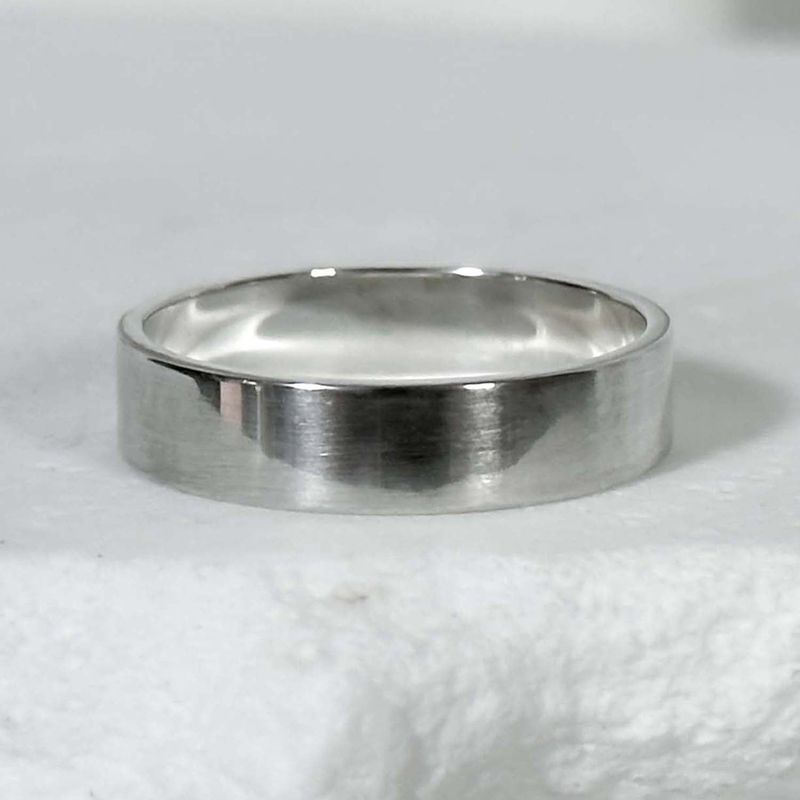 BLESSED BULLET(ブレスドブレット)の「SV925-5mm none logo Ring(Accessories)」