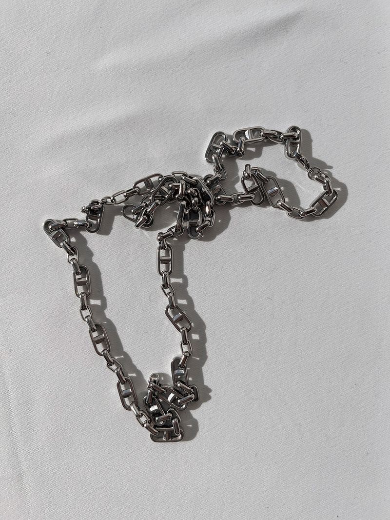 ASCLO Theta Necklace & Bracelet (Silver)