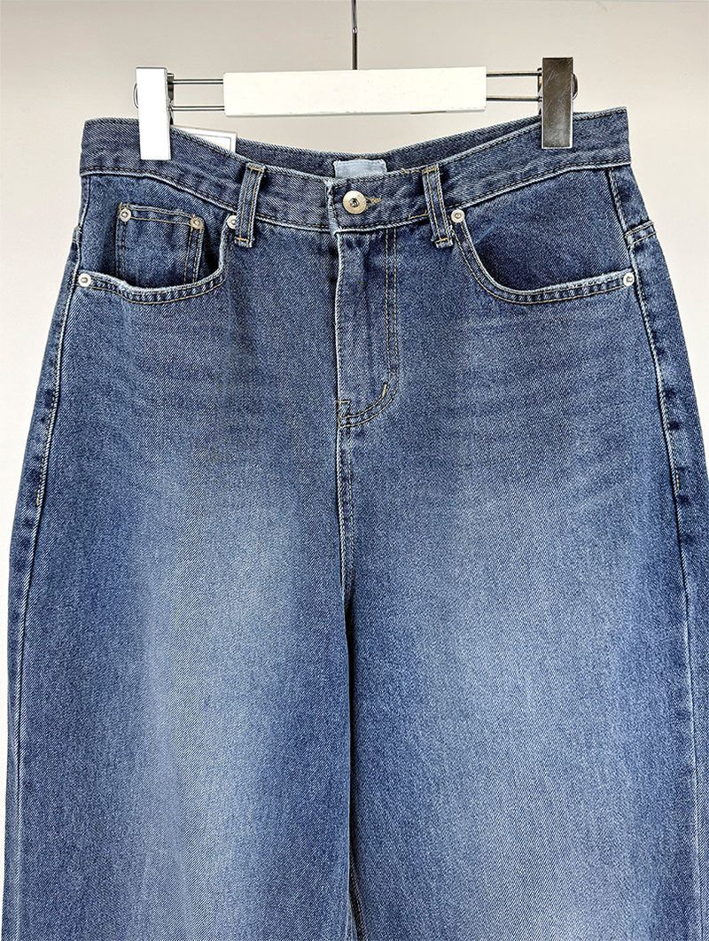 TUCK BALLOON JEANS (2C)