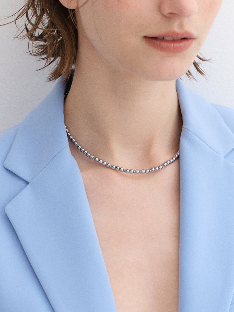 THE PART OF(ザ パート オブ)の「Silver925_Simple Hematite_N(Accessories)」