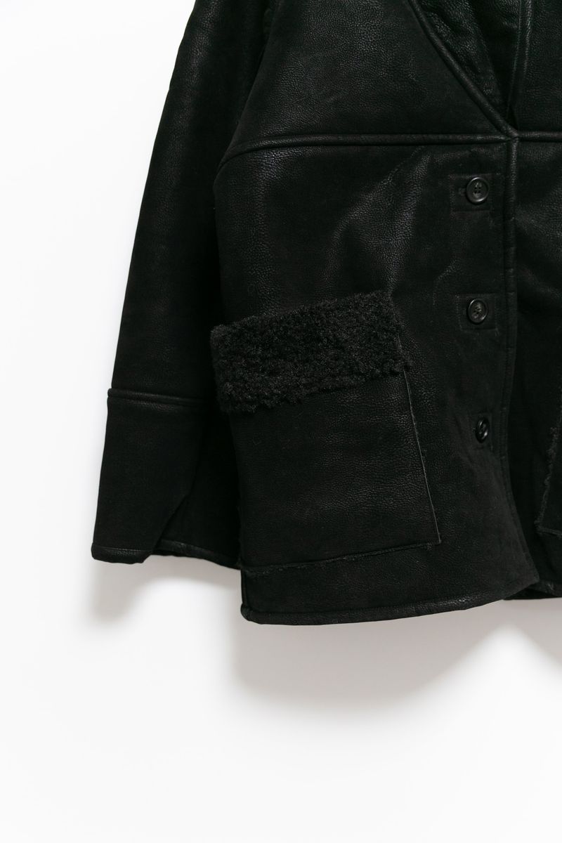 shearling over mustang