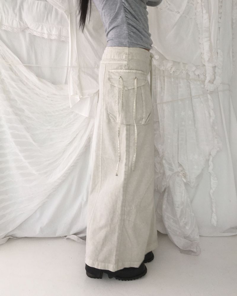 Pigment long skirt