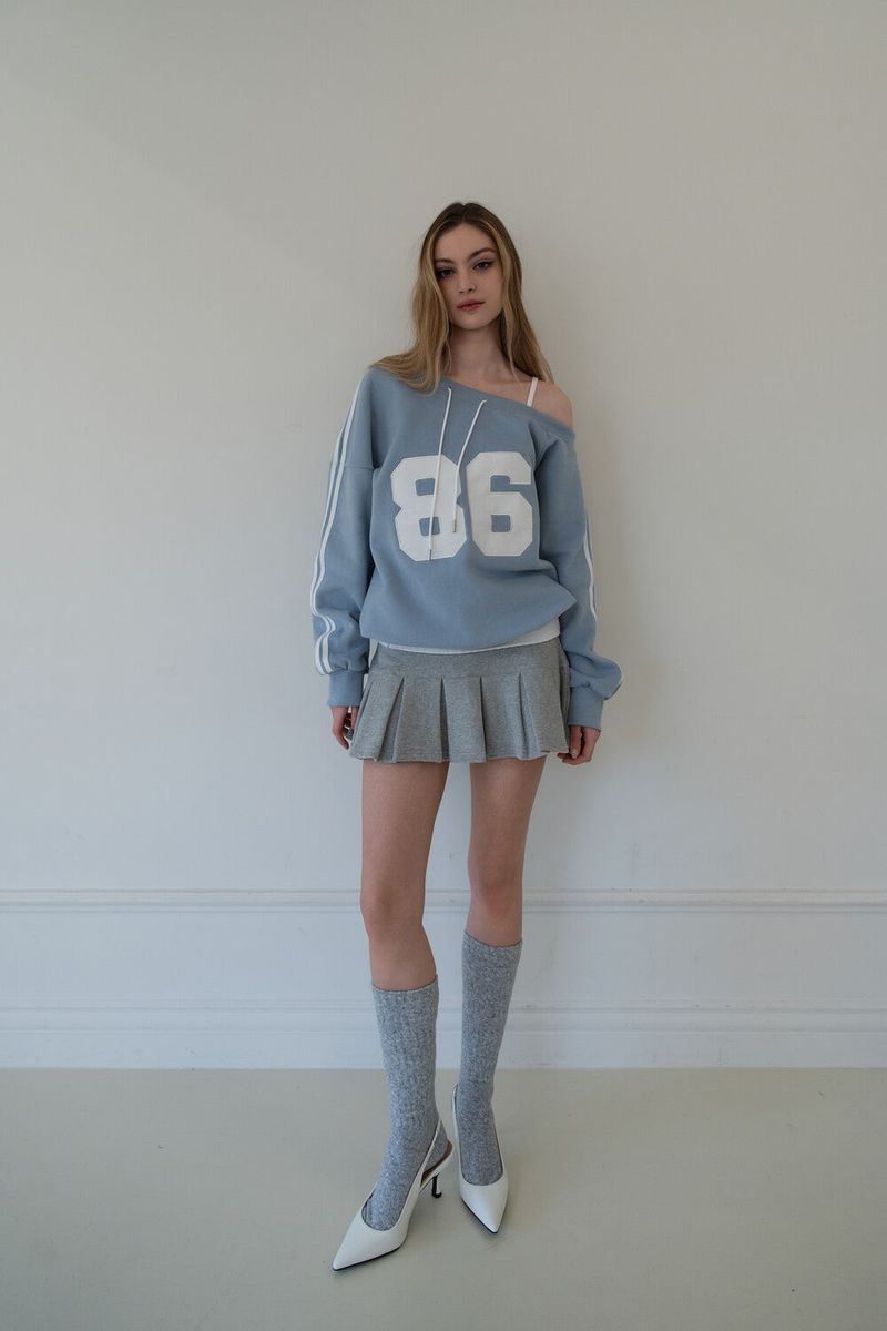 Seow（ソウ）の「[Seow] One Shoulder 86 Track Sweatshirts(2colors)（Tops）」