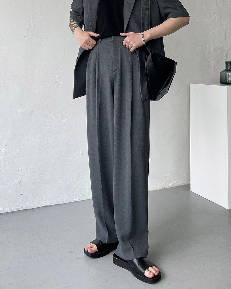 COZINESS（コジネス）の「CR Slow Linen Wide Slacks (2 colors)（Pants）」
