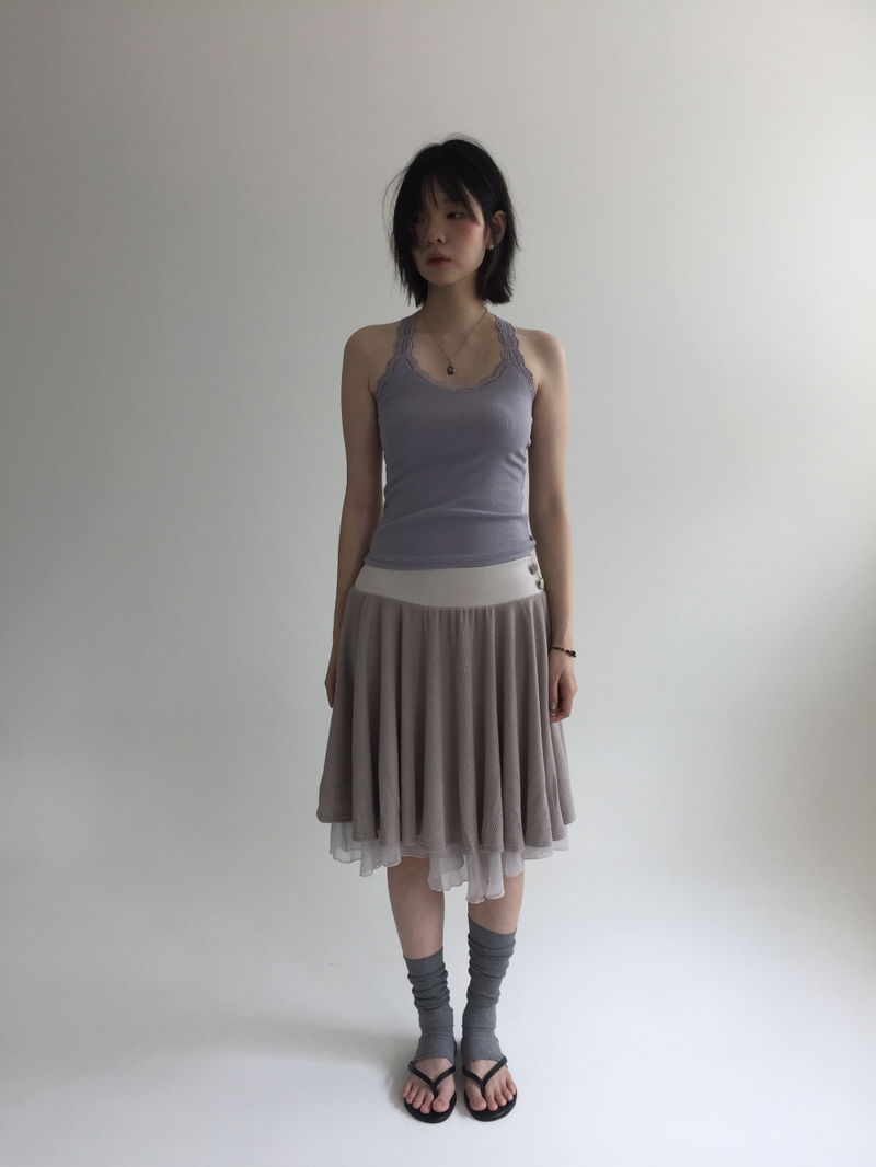 DUGGY（ダギー）の「ロビリーレーススリーブレス (5color)（トップス）」