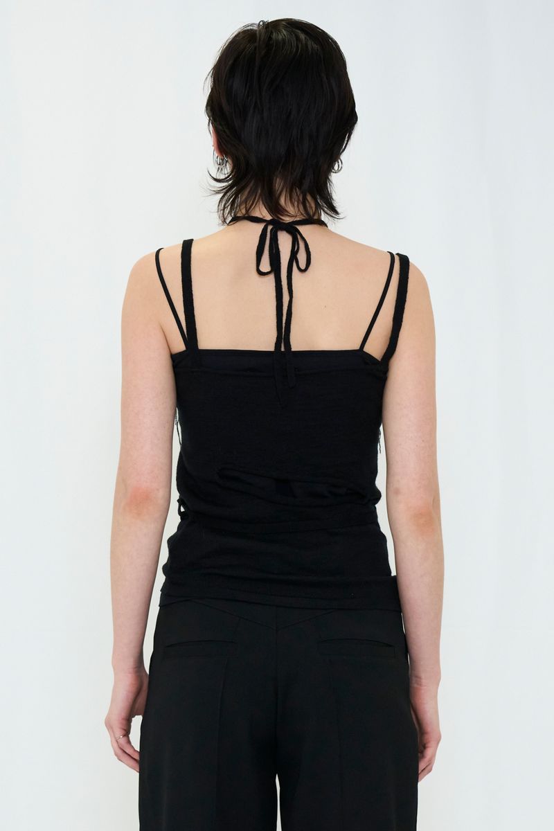 LAYERED KNIT CAMISOLE