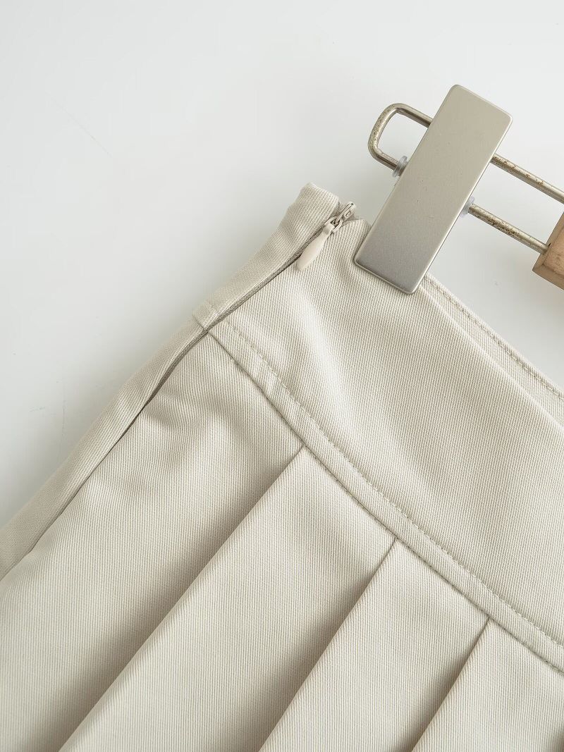 Canon Pleated Mini Skirt