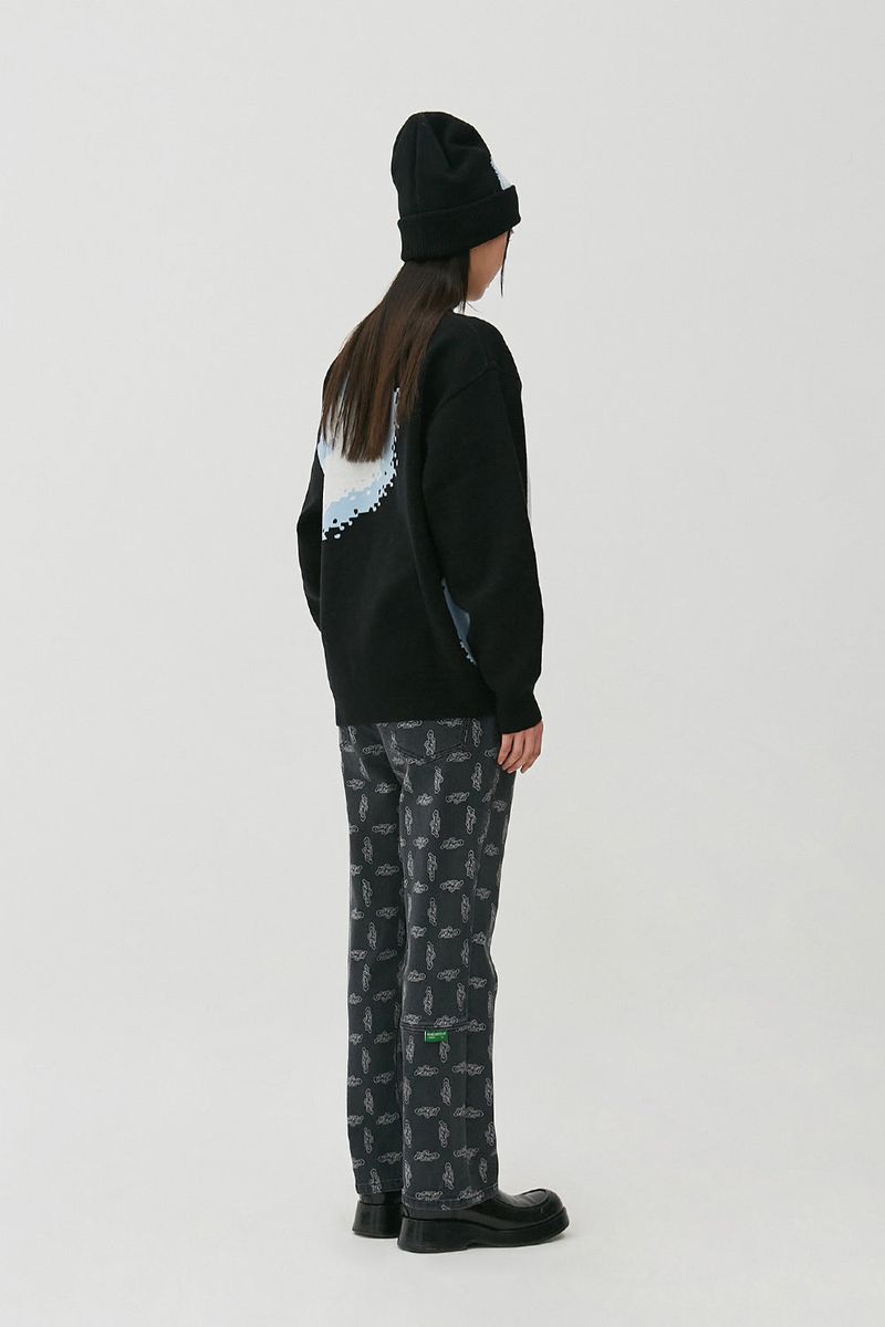 FLIP Jacquard Knit_Black
