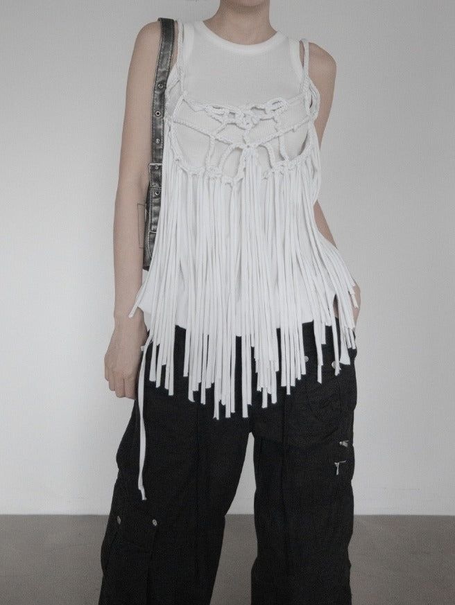 Elin Minimal Ribbed Sleeveless