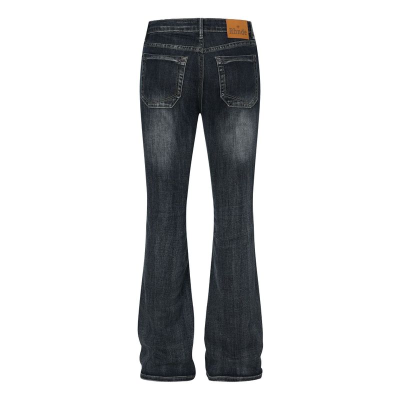 Keo Washed Boots cut Denim Pants