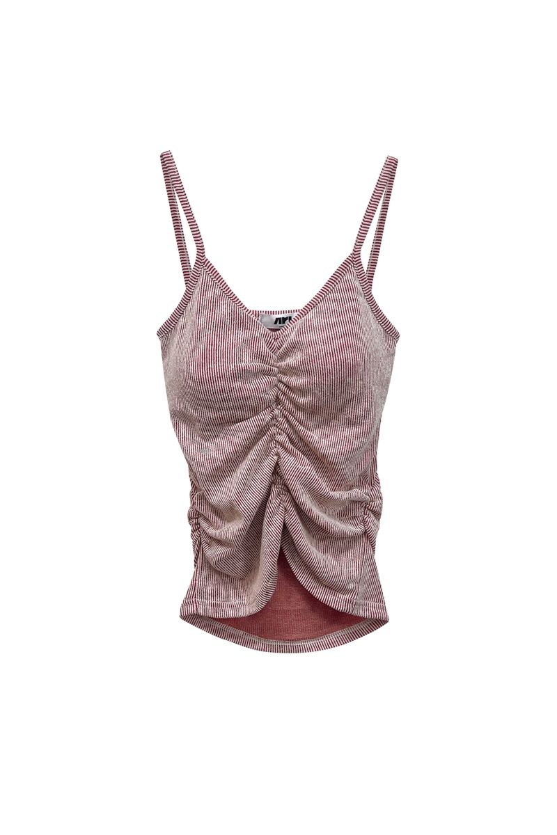 ALLURE BUSTIER SLEEVELESS / RED