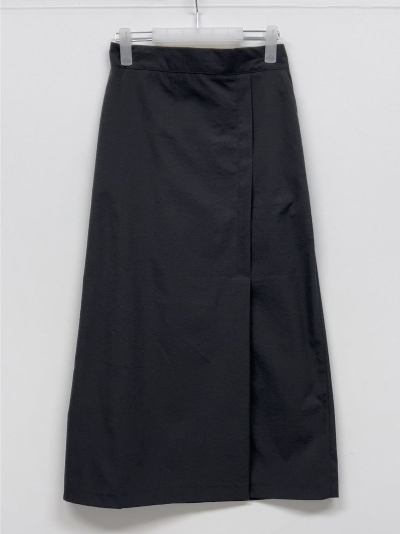 [Set-up Available] Catch Slit Banding Long Skirt