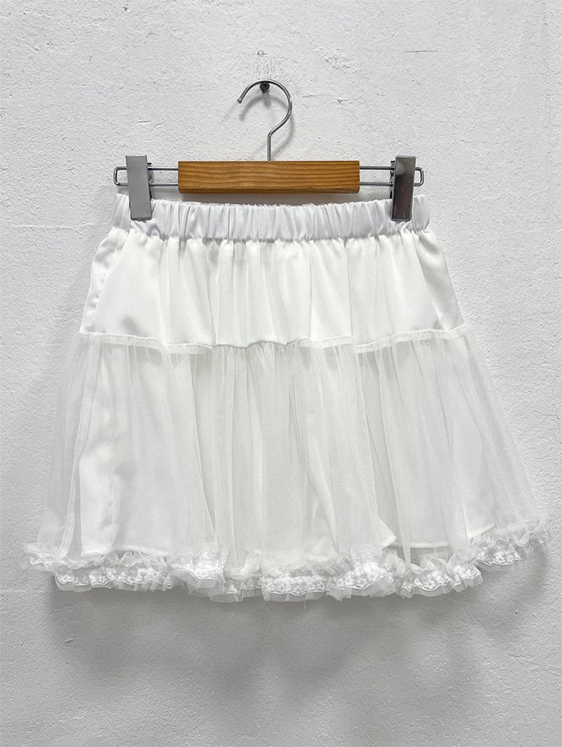 CUSE CANCAN CHIFFON SKIRT (2COLOR)