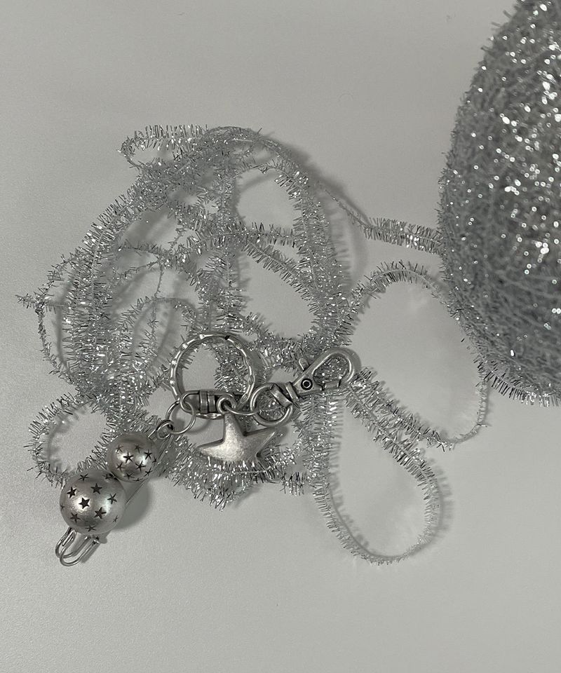 three star clip keyring