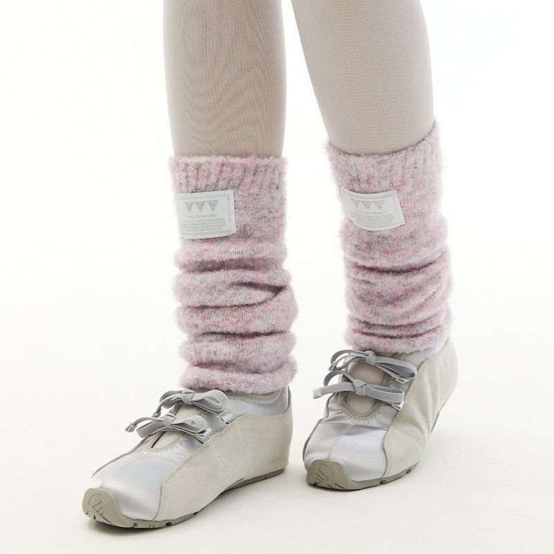 VVV（ブイブイブイ）の「Basic Logo Bokashi Leg Warmer _ Lavender（Fashion Accessories）」