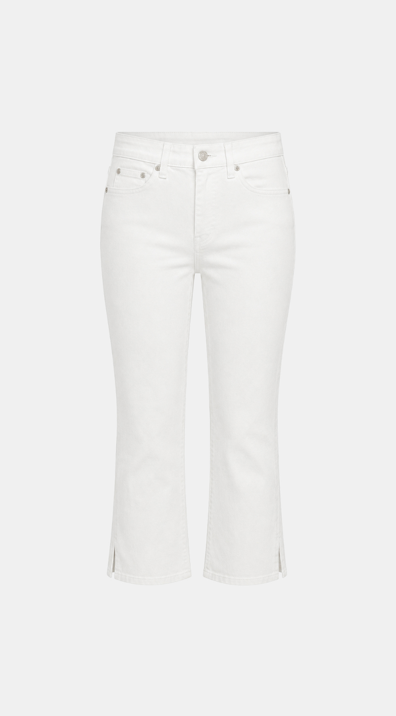 Elvia Slit Capri Pants