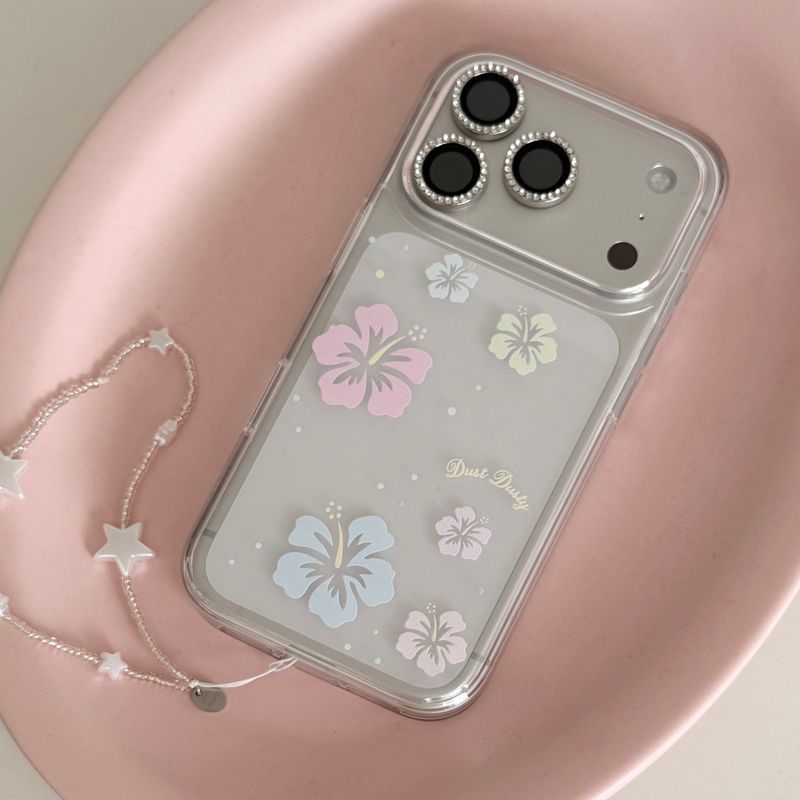 hibiscus jellhard case (pastel mix)