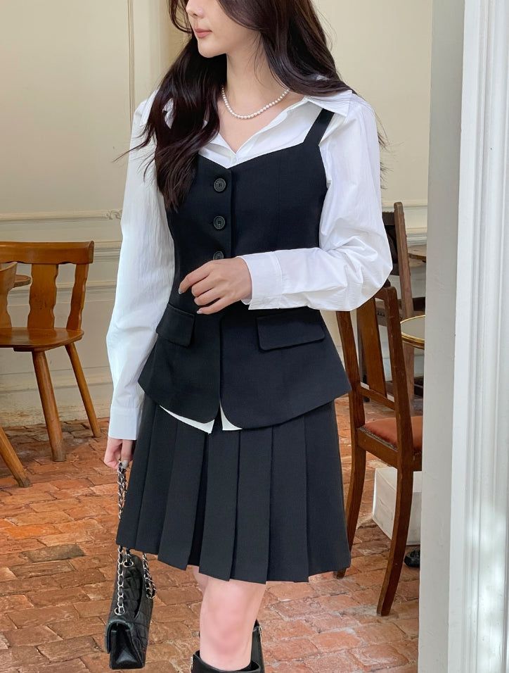 Ronea Pleats Skirt Pants