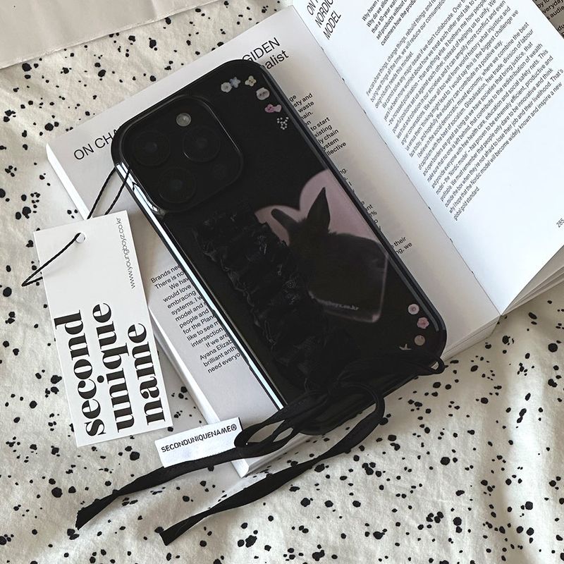 seconduniquename(セカンドユニークネーム)の「SUN CASE LACE GOBULL BAND BLACK (EPOXY)(Smartphone Accessories)」