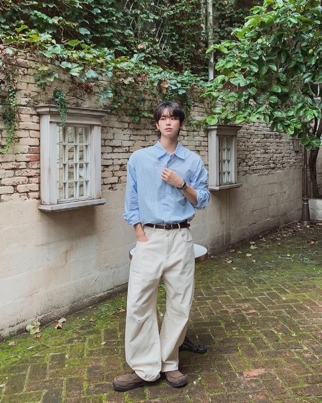 Rior Curved Cut Balloon Pants