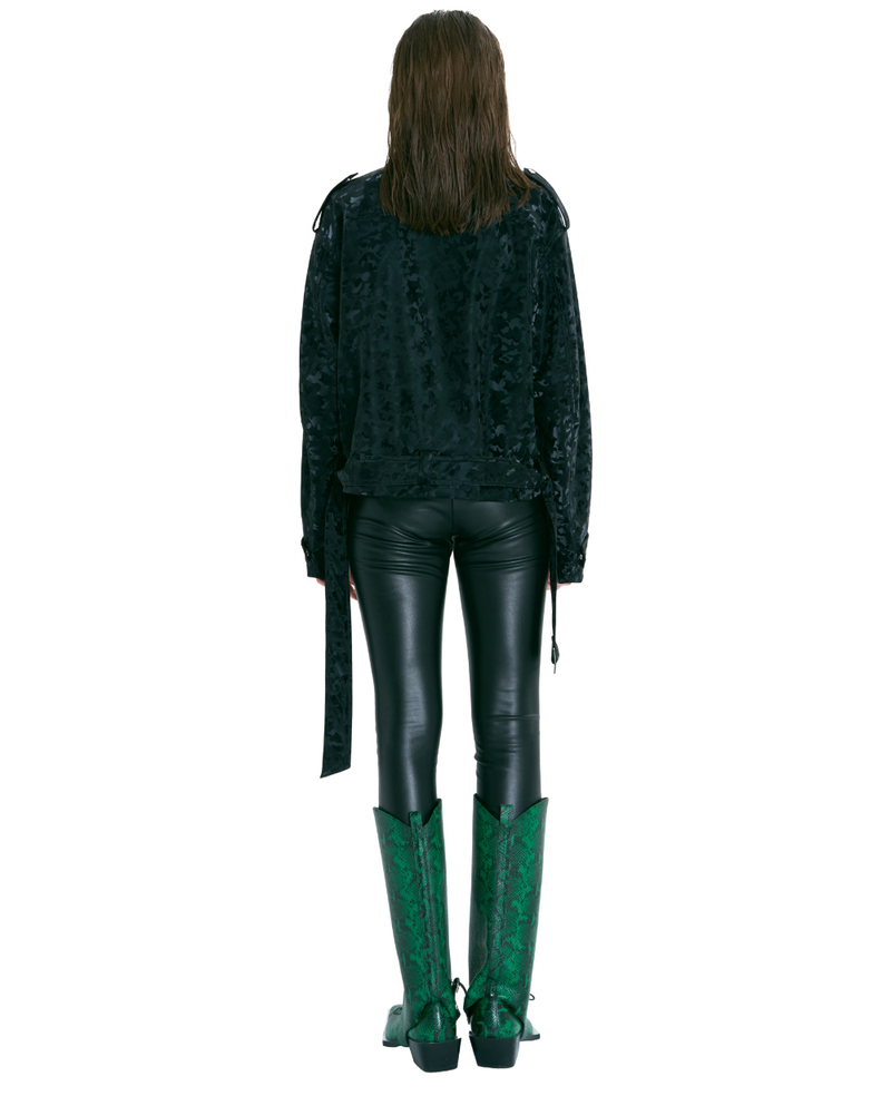 Faux Leather Biker Jacket