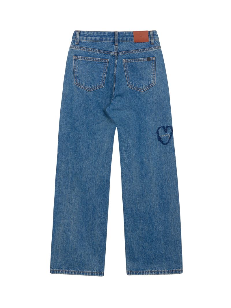 VINTAGE EMBROIDERED DENIM PANTS code 17911