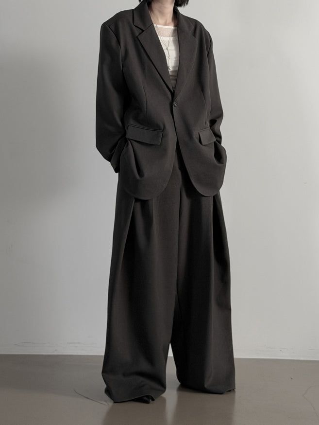 Zvel Inverted Pleated Slacks