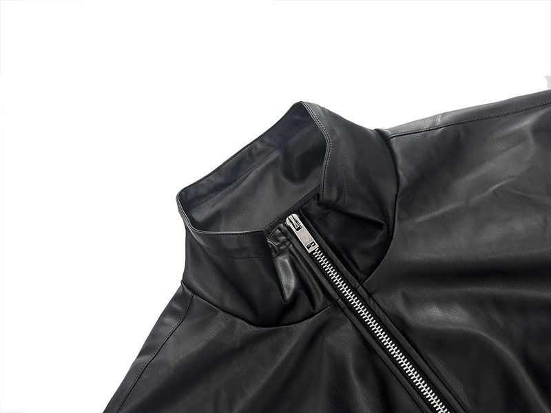 Cynical Crop Leather Jacket