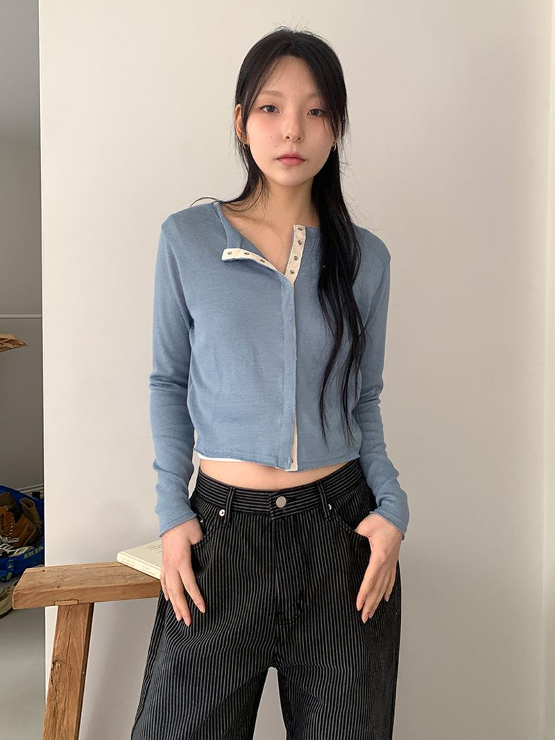 KOSI MODAL SNAP CARDIGAN (5C)