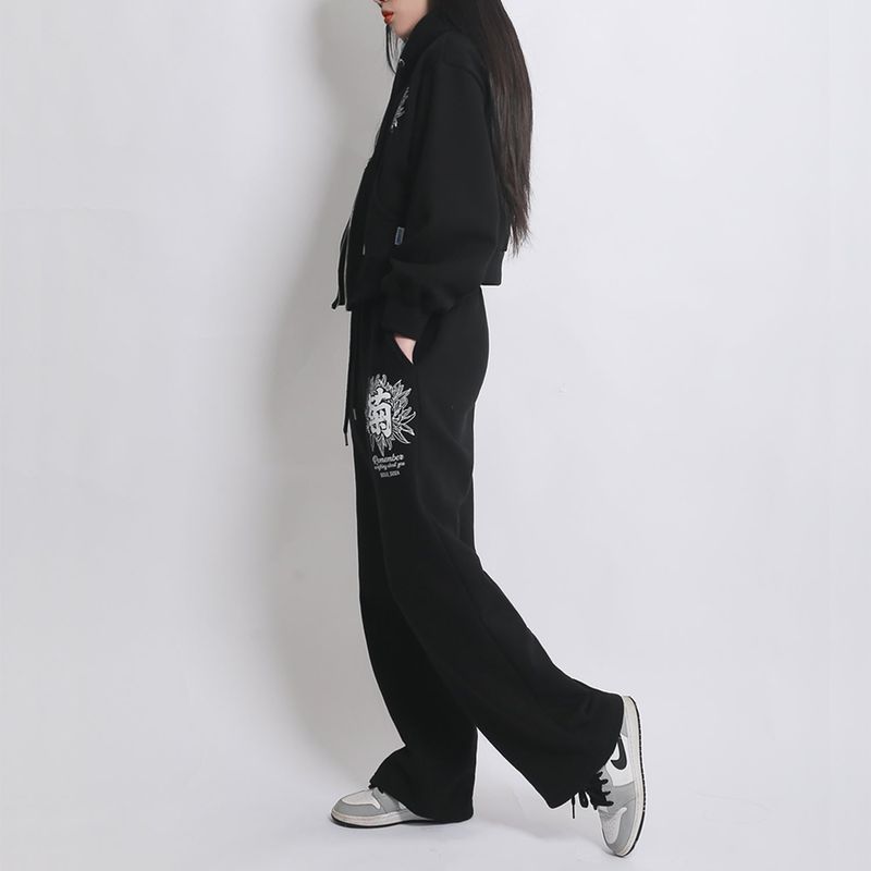 CHRYSTHEMUM TRAINING PANTS (BLACK)