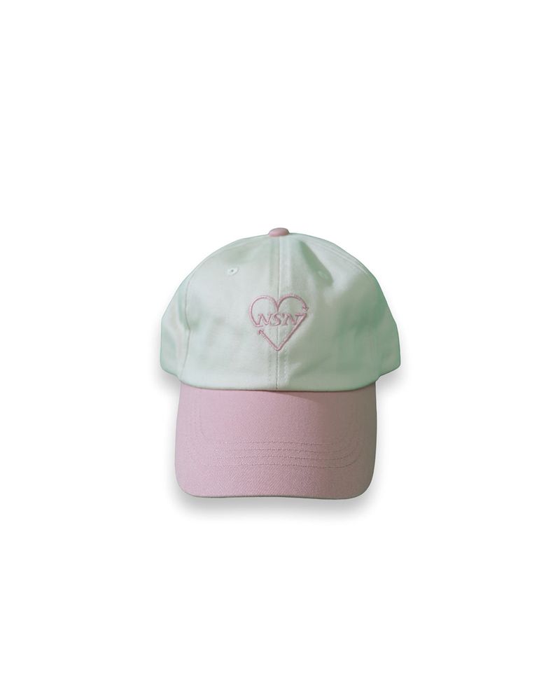 neversaynever®︎(ネバーセイネバー)の「NSN ロゴキャップ ピンク(Hats)」