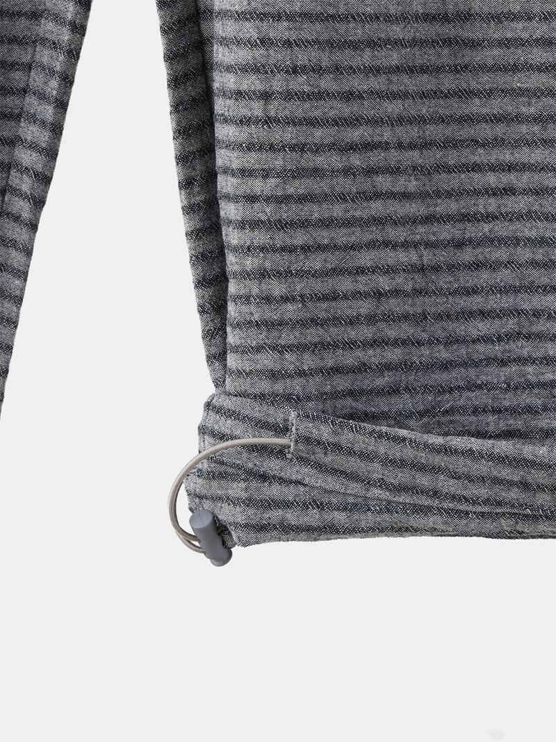 Border stripe summer pants