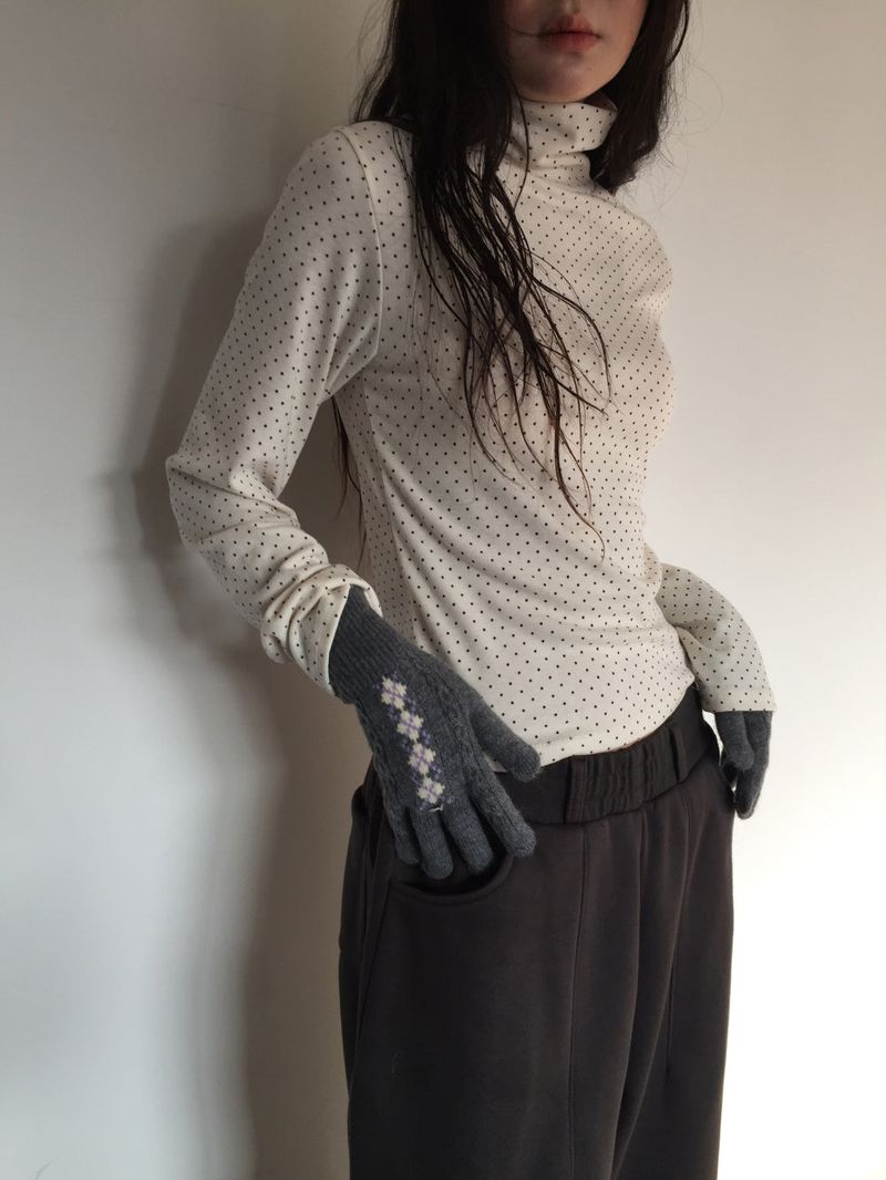 Lette Argyle Gloves (6 Colors)