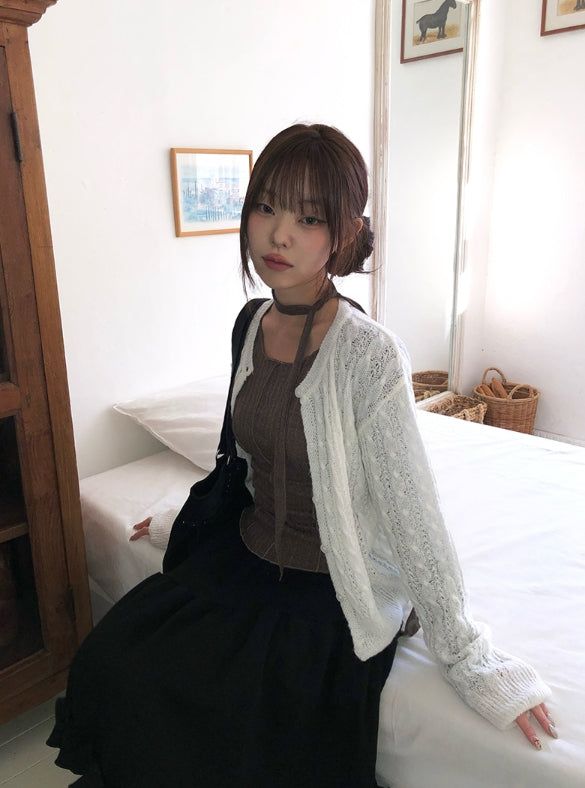 anyonemore(エニーワンモアー)の「コンフカットリブアンバランススカーフスリムフィットTシャツ(トップス)」