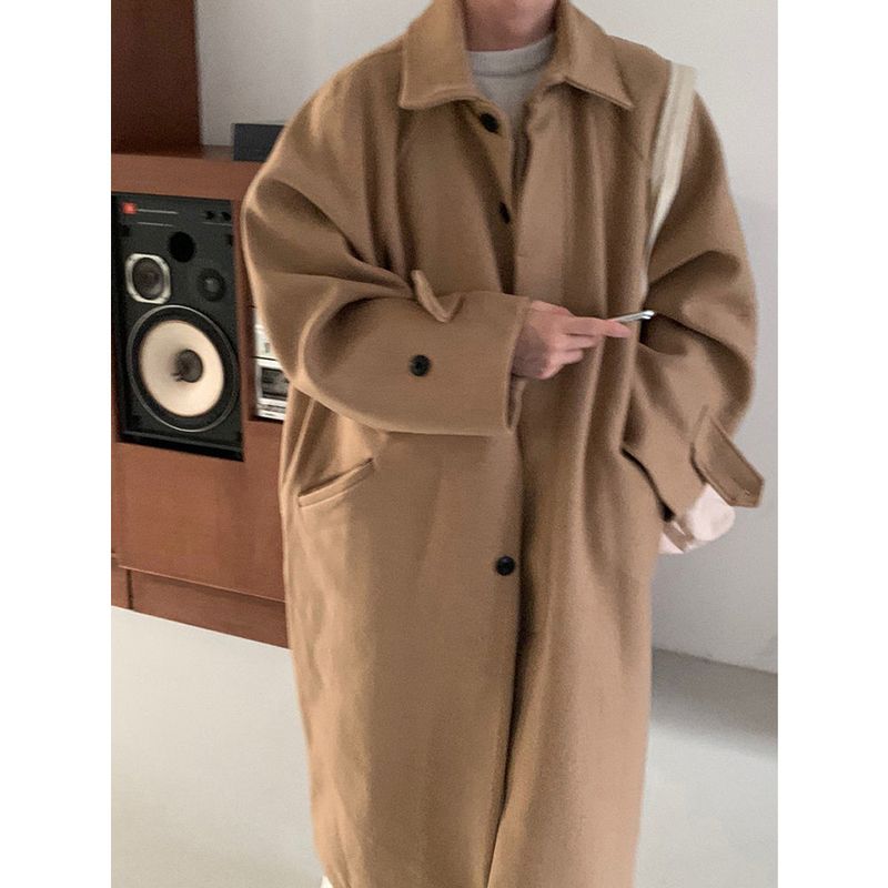 Nus. Beige Wool Coat