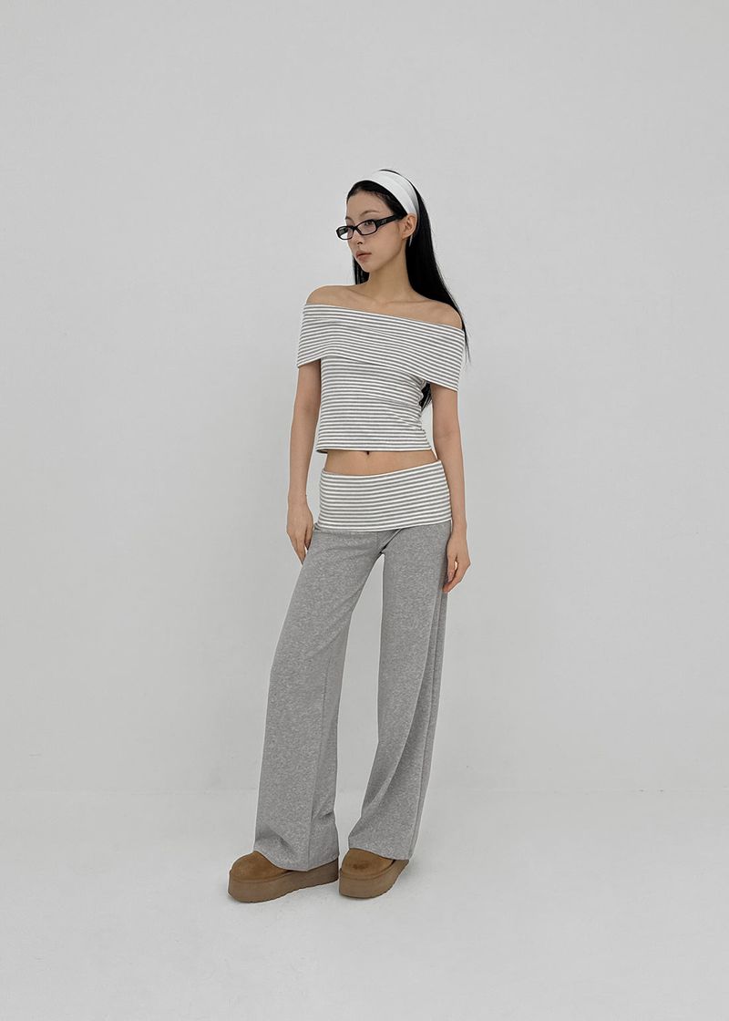 BLACKUP（ブラックアップ）の「[MADE] Chiel Stripe Folding Pants (Set Available)（Pants）」