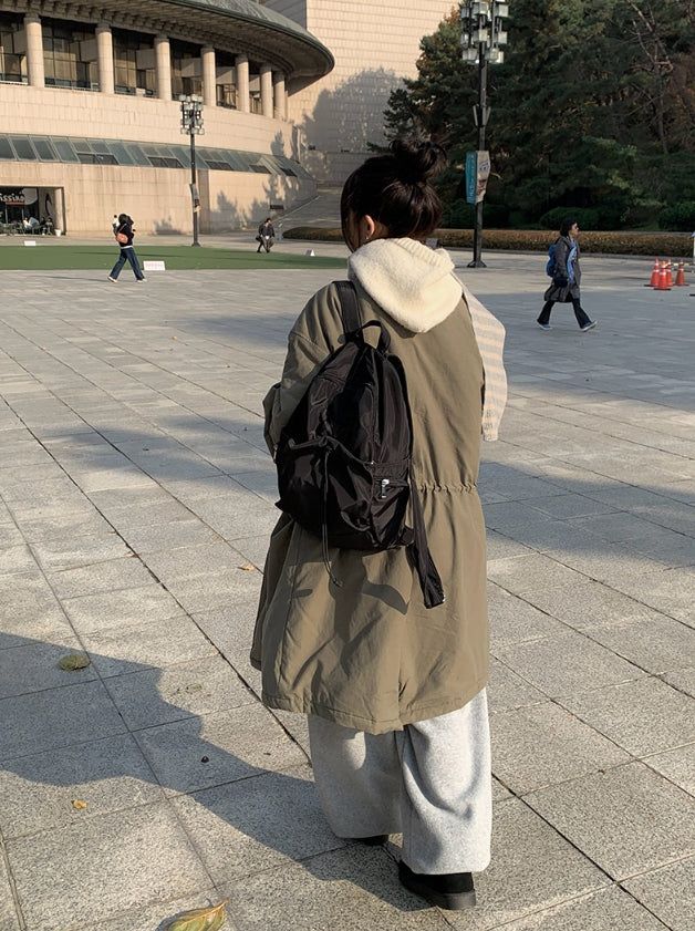 Act Long Padding Bomber Jacket