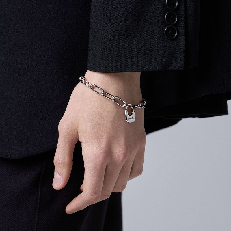 HAWHA(ハワ)の「HOBO LOCK CHAIN BRACELET(Accessories)」