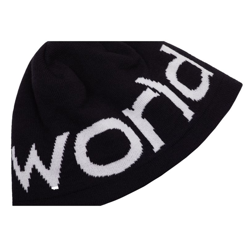FISH EYE BEANIE BLACK
