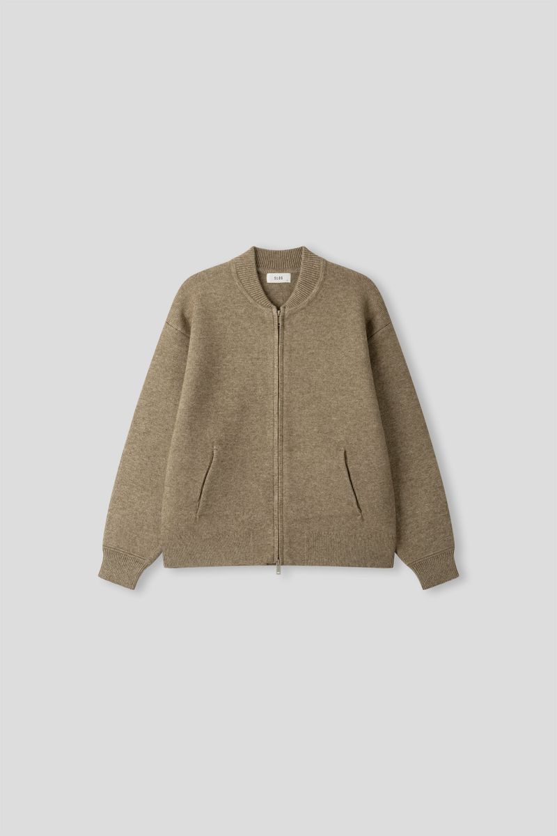 Perion Round Two-Way Cardigan 5COLOR