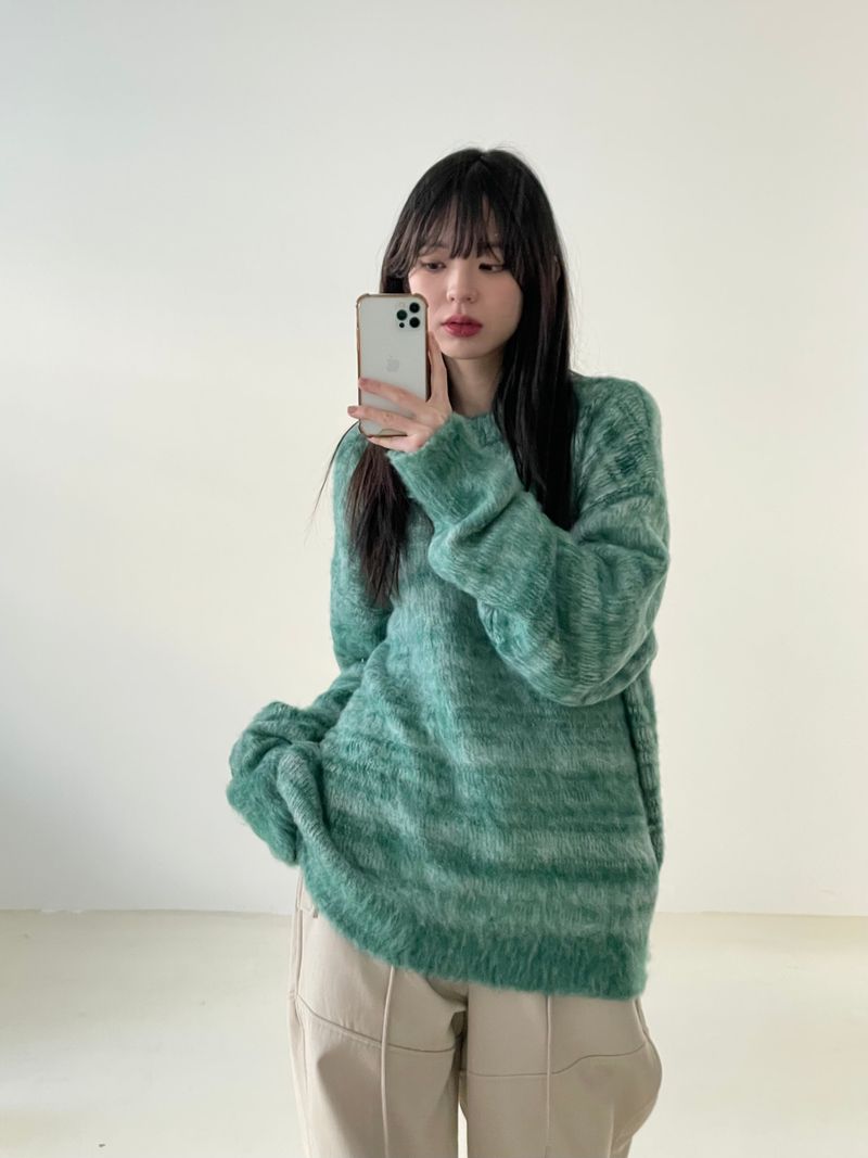 Remarkable unique stripe knit