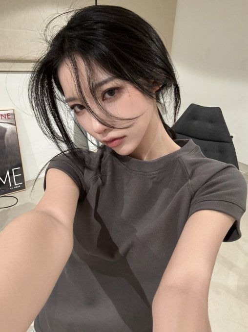 Soft loop tee