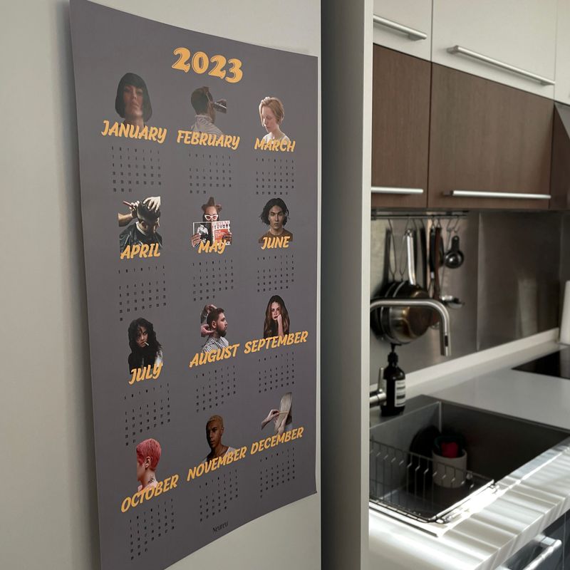 Color Poster Calendar