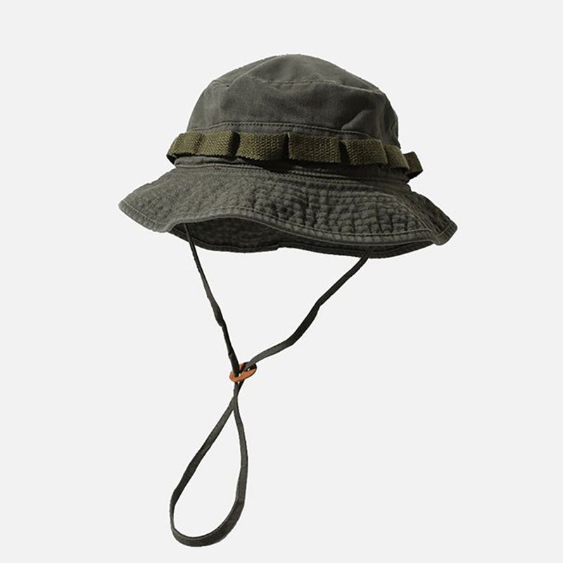 LOOKING4U(ルッキングフォーユー)の「On the Moment reversible outdoor bucket hat C2 KHAKI(帽子)」