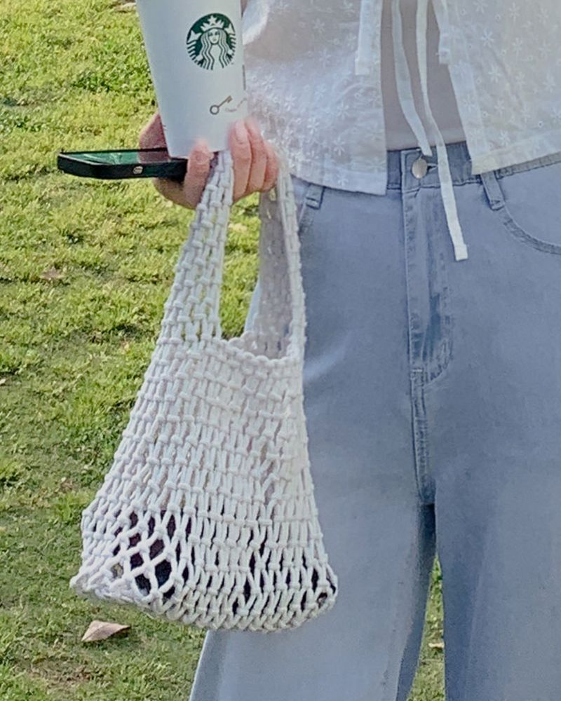 MAYBINS（メイビンス）の「Tsuyu Rattan Mini Tote Bag（Bags）」