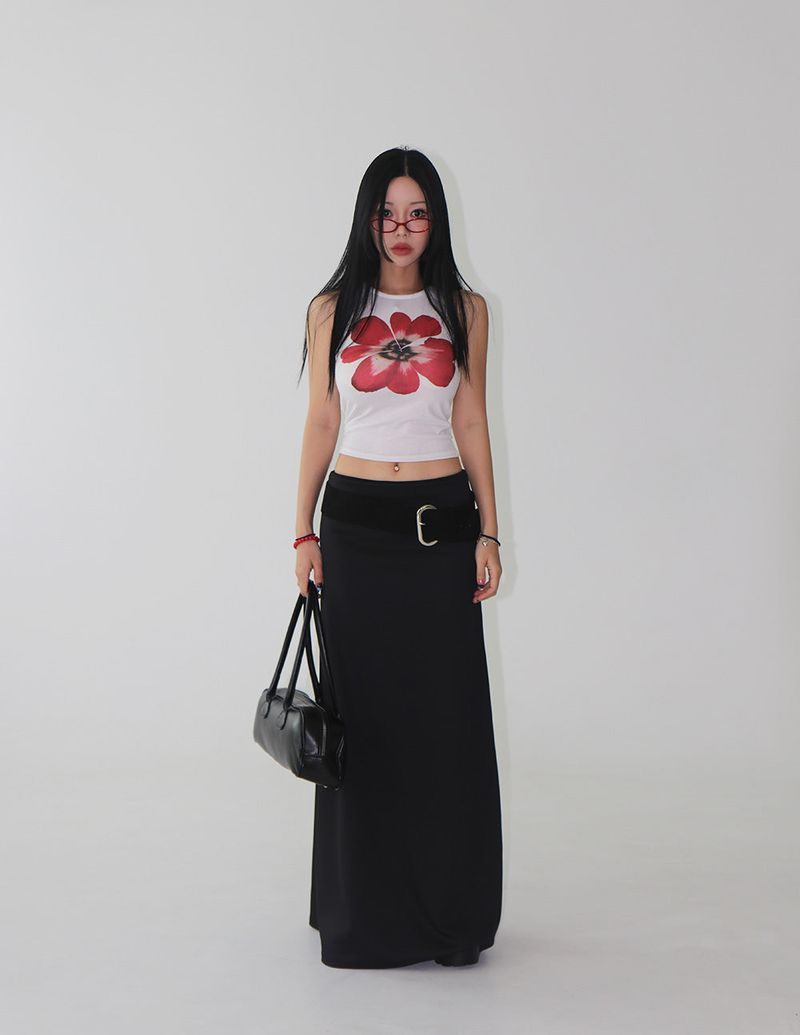 suede wide belt