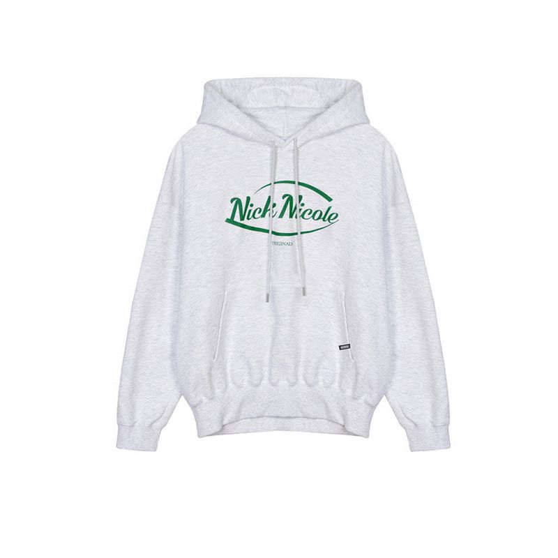 NICK&NICOLE(ニック&ニコール)の「NICOLE ORIGINALS HOODY_MELANGE GREEN(Tops)」