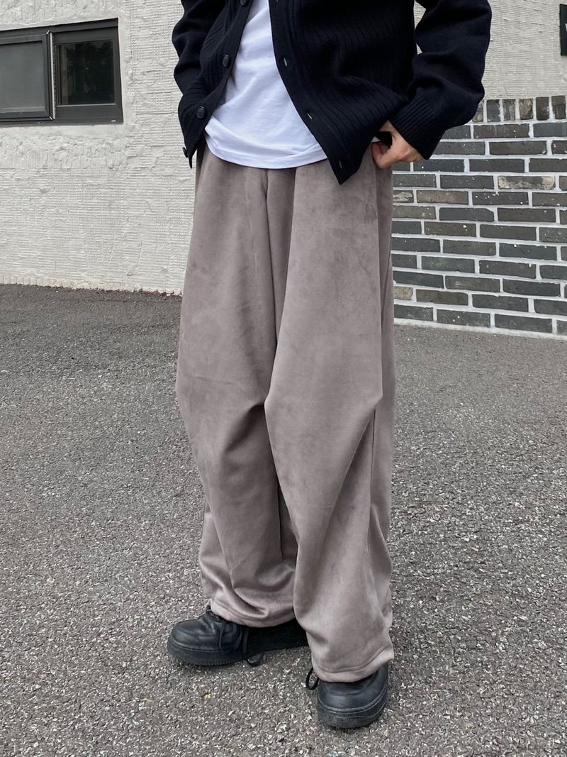 Dan Suede Balloon Pants 3C