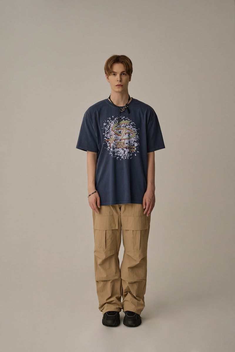GUBIN(グビン)の「FRONT POCKET NYLON CARGO PANTS(BEIGE)(Pants)」