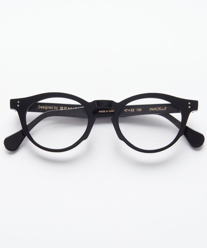 Parcelle Black Acetate glasses